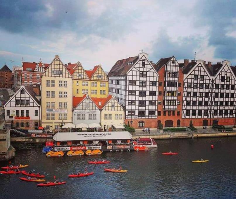 River View Sailor'S Old Town Apartment Gdansk Exterior foto